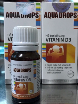 Vitamin D3 AQua DROPS - Y TẾ SỈ ĐỒNG NAI